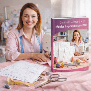 Aprendé Costura desde Cero y Creá Prendas Reales con Moldes Listos para Imprimir